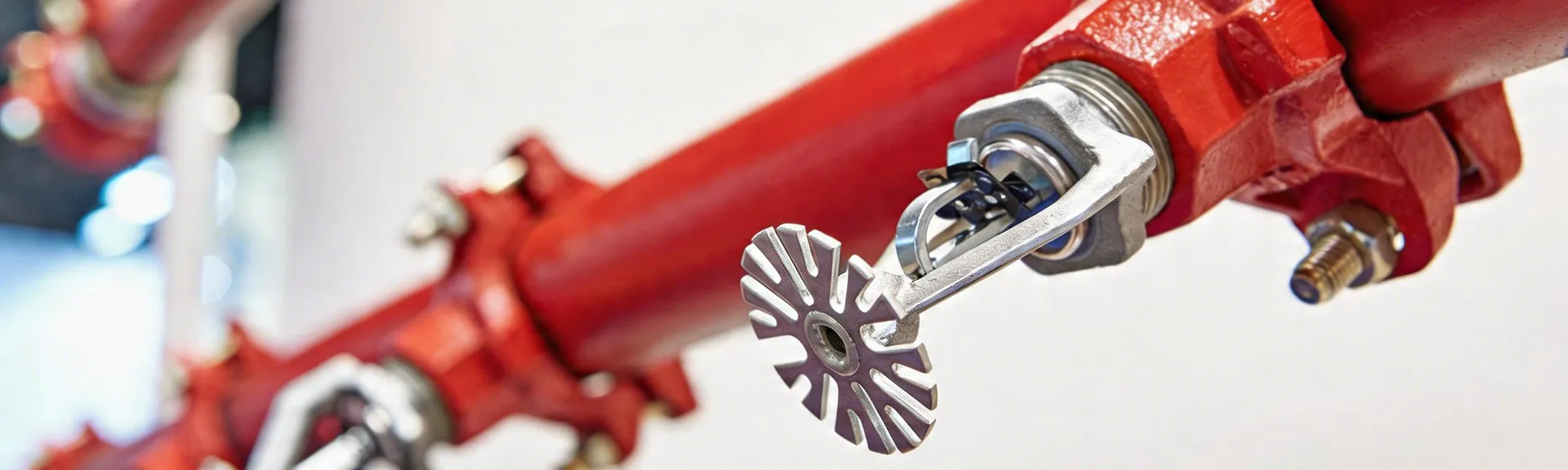 Detailed display of automatic sprinkler equipment