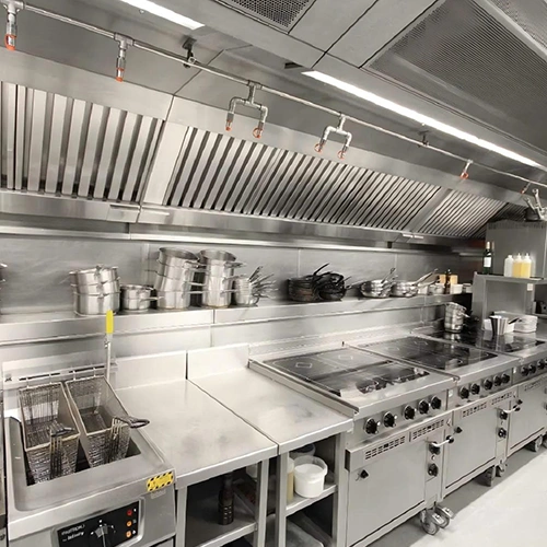 Kitchen exhaust fire protection