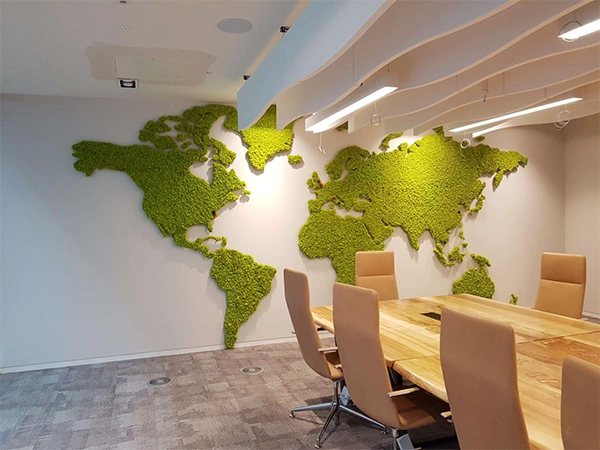 Corporate culture wall