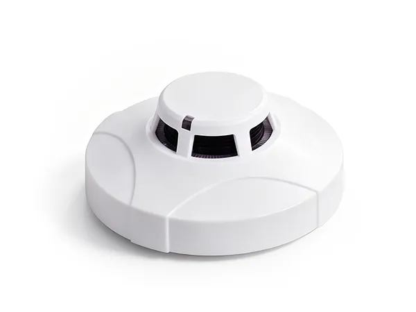 Fire detector on a white background