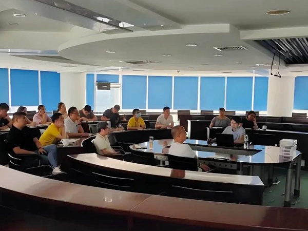 Fire protection product training session