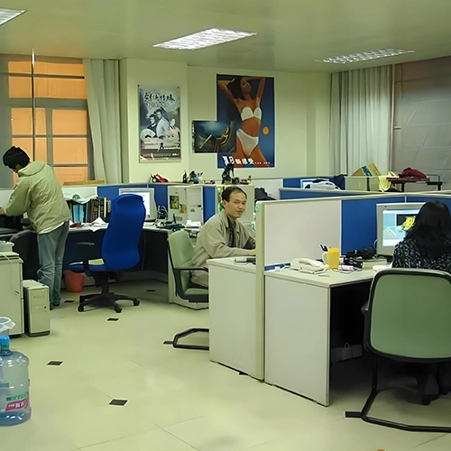 Office environment in 2009