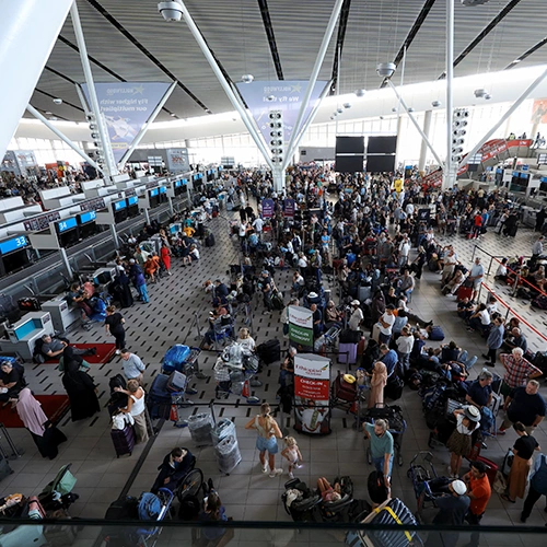 Airport terminal fire protection