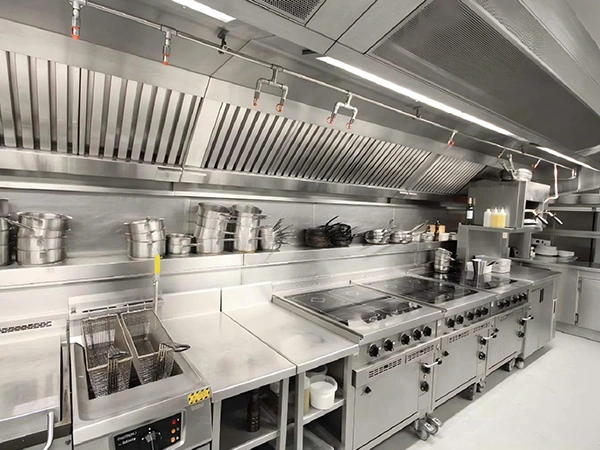 Commercial kitchen and fire protection systems