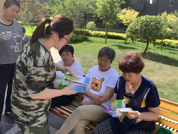 Fire safety education for community residents