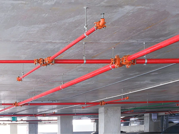 Residential building fire protection pipe