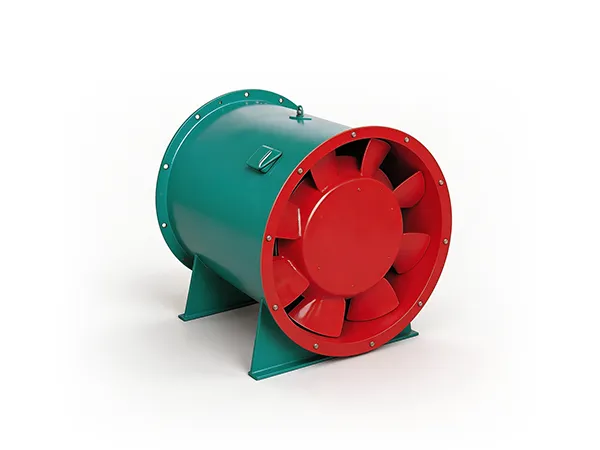 Smoke control equipment on white background