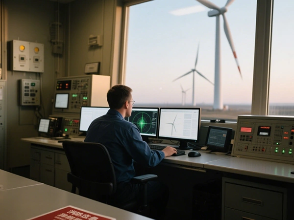 Engineers designing a new energy fire protection system
